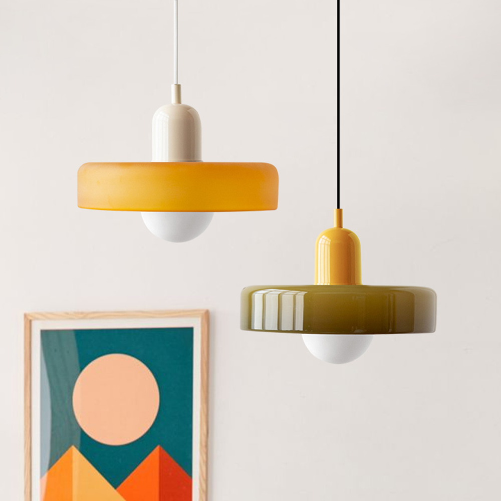 Kleurrijke Hanglamp | Bauhaus Stijl | Artistiek Design