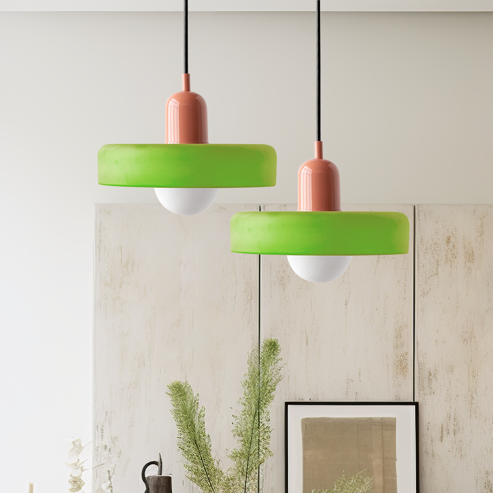 Kleurrijke Hanglamp | Bauhaus Stijl | Artistiek Design