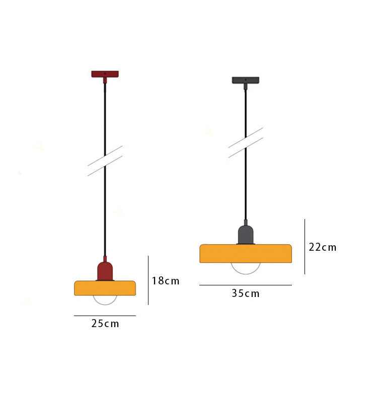 Kleurrijke Hanglamp | Bauhaus Stijl | Artistiek Design