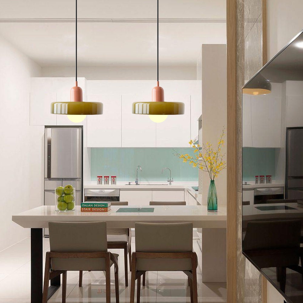 Kleurrijke Hanglamp | Bauhaus Stijl | Artistiek Design