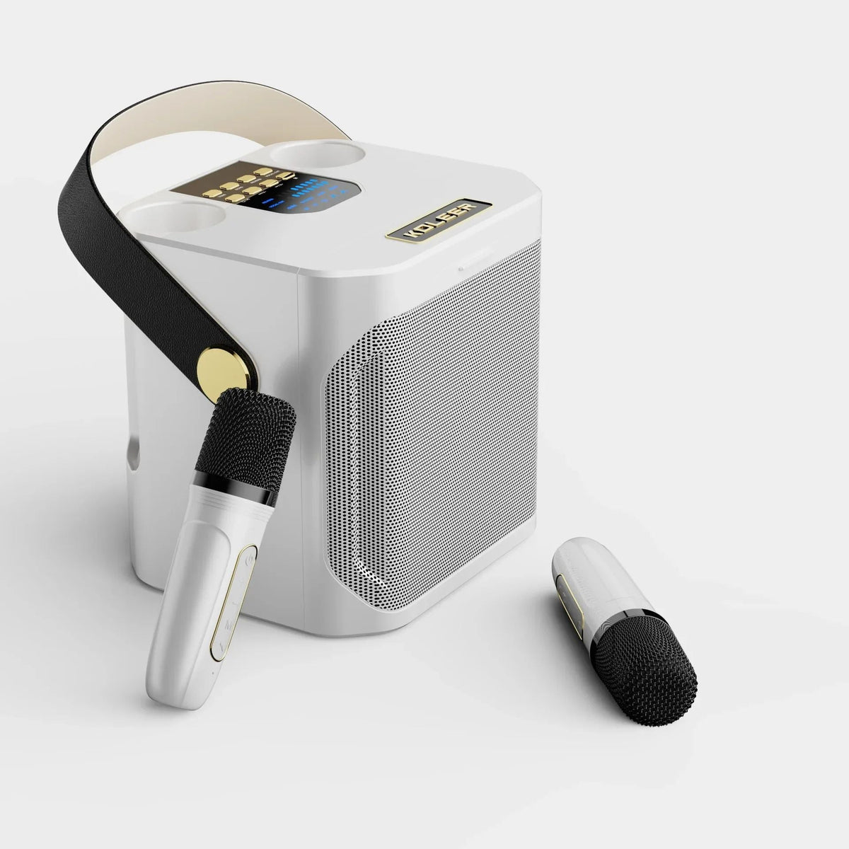 Krachtige Draagbare Bluetooth Karaoke Speaker - 360° Surround