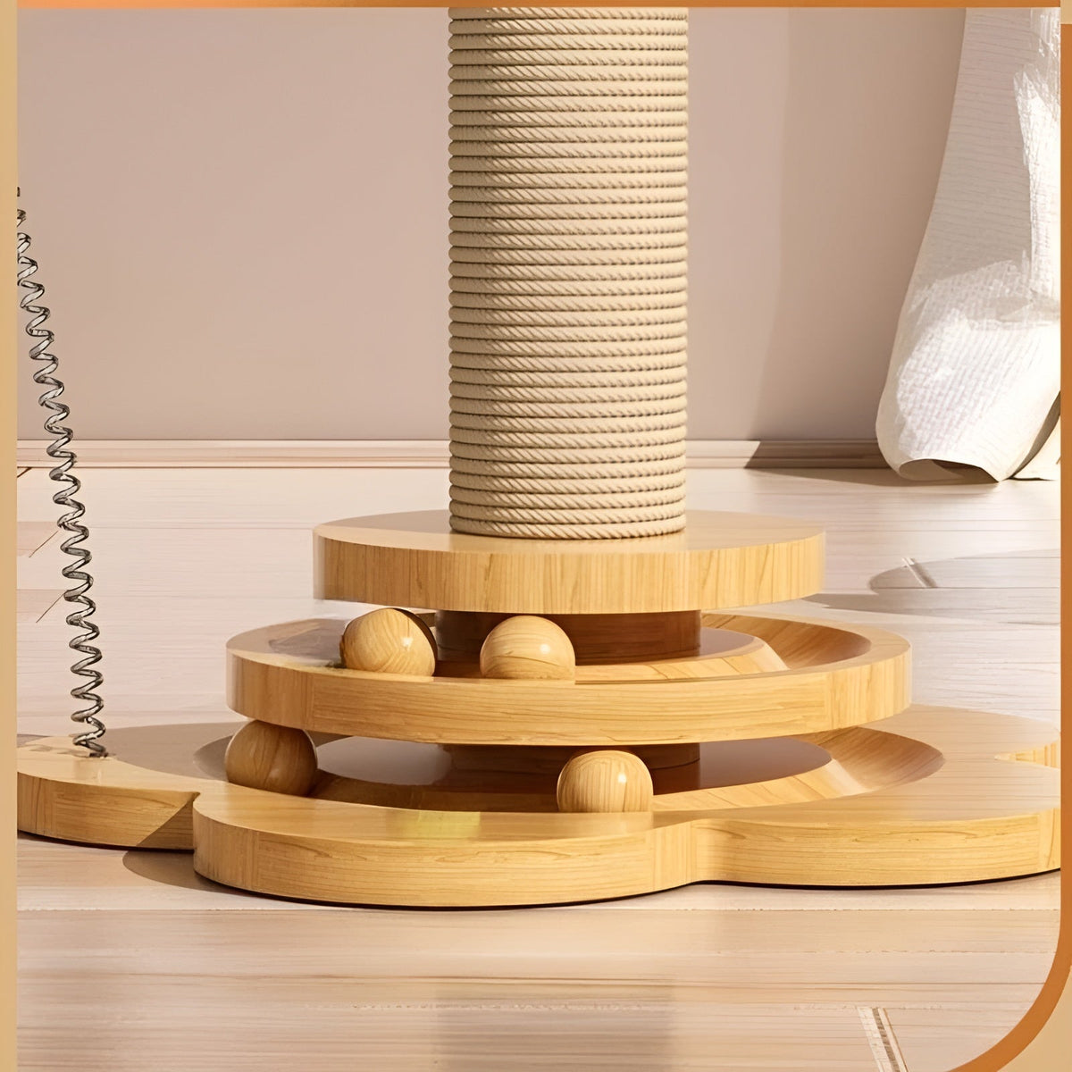 Houten Speelballen voor Katten - WoodPounce