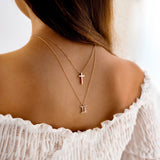 Kruisanhanger-halsketting - Isabella