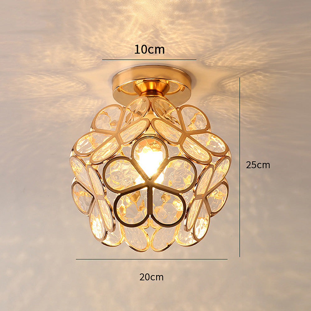 Glasbloemen Plafondlamp - FloraGlow