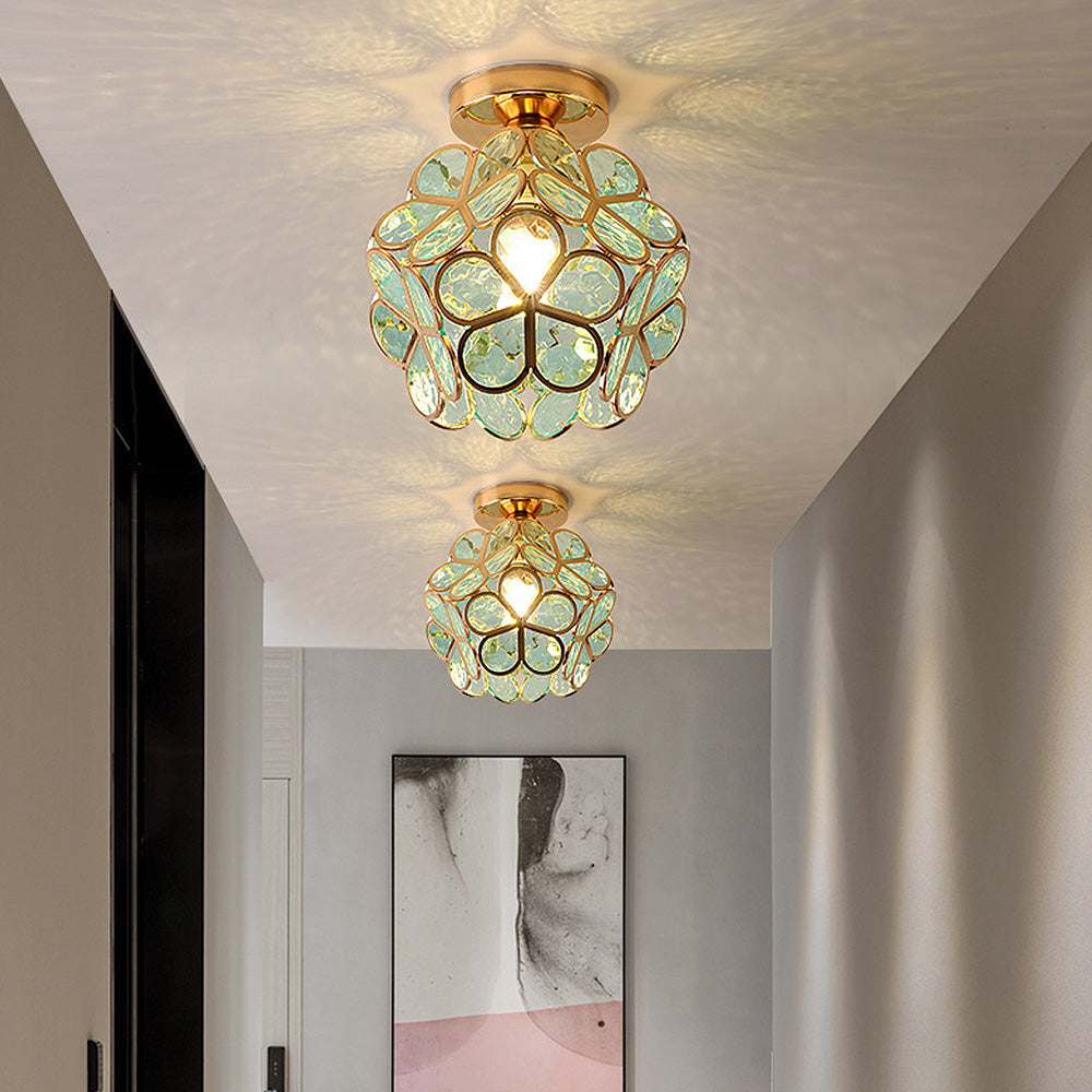 Glasbloemen Plafondlamp - FloraGlow