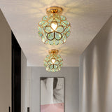 Glasbloemen Plafondlamp - FloraGlow