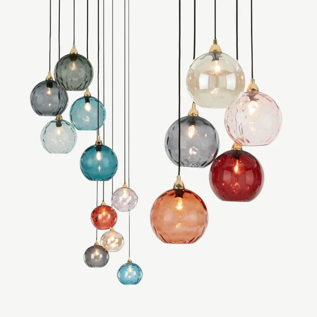 Moderne Cluster Pendelleuchte met 3 Lampen - Cascade