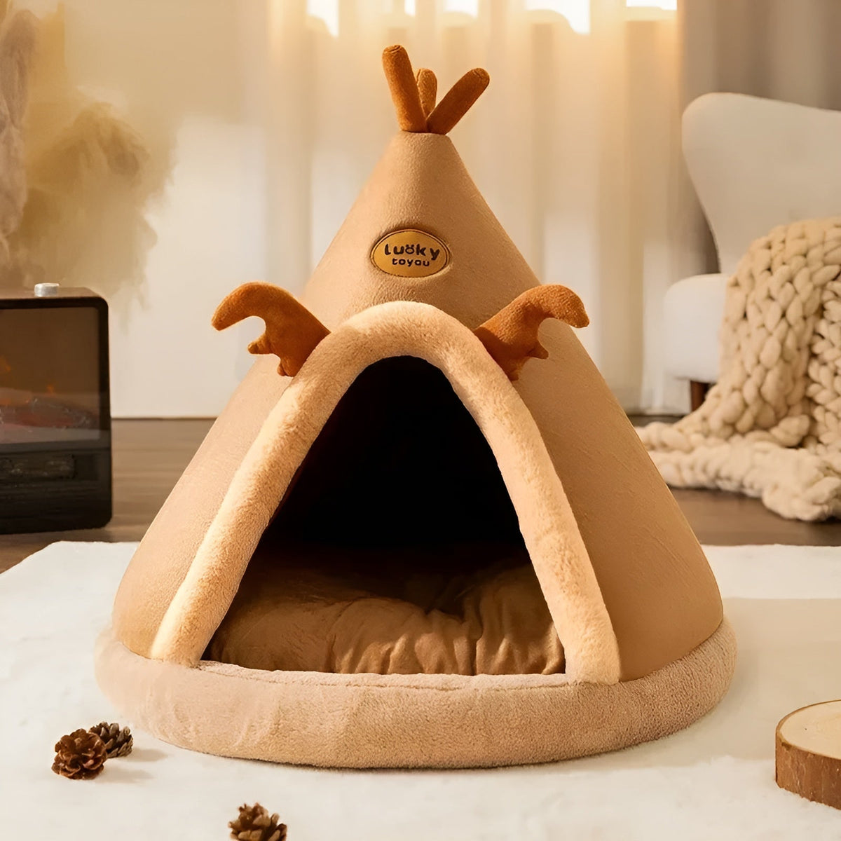 Kuscheltent voor Huisdieren – PurrPalace
