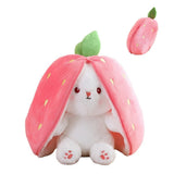 Pluche dieren met transformatie in fruit - BerryBunny