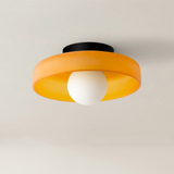 Moderne Ronde Glazen Plafondlamp – Elegante & Minimalistische Ontwerp
