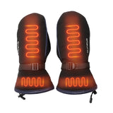 Norvo | Elektrisch verwarmde handschoenen | Dubbelzijdige verwarming, waterdicht en USB-oplaadbaar voor skiën, wandelen, wanten en dagelijks gebruik