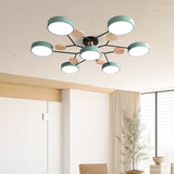 LED Plafondlamp - Modern Design | Hout & Metaal