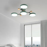LED Plafondlamp - Modern Design | Hout & Metaal