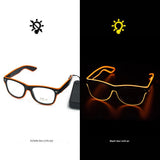 Gloeiende Neonbril - LumaGlow