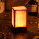Stijlvolle LED-tafellamp – WoodGlow