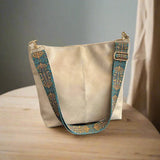 Vintage Leren Schoudertas voor Dames - Tijdloze Elegantie