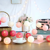 Sfeervolle Ballon Girlande - LumaBreeze
