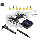 Duurzame LED-lampjesketting - SolarGlow