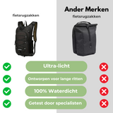 Premium Waterdichte Fietsrugzak - Lichtgewicht en Duurzaam