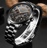 Robuste Stalen Militaire Horloge - SteeleX