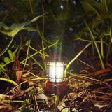 LightMate Oplaadbare Campinglamp – Vintage-Stijl LED met Dimbare Verlichting