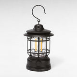 LightMate Oplaadbare Campinglamp – Vintage-Stijl LED met Dimbare Verlichting