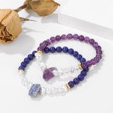 Natuurlijk Kristallen Kralen Armband – Eline