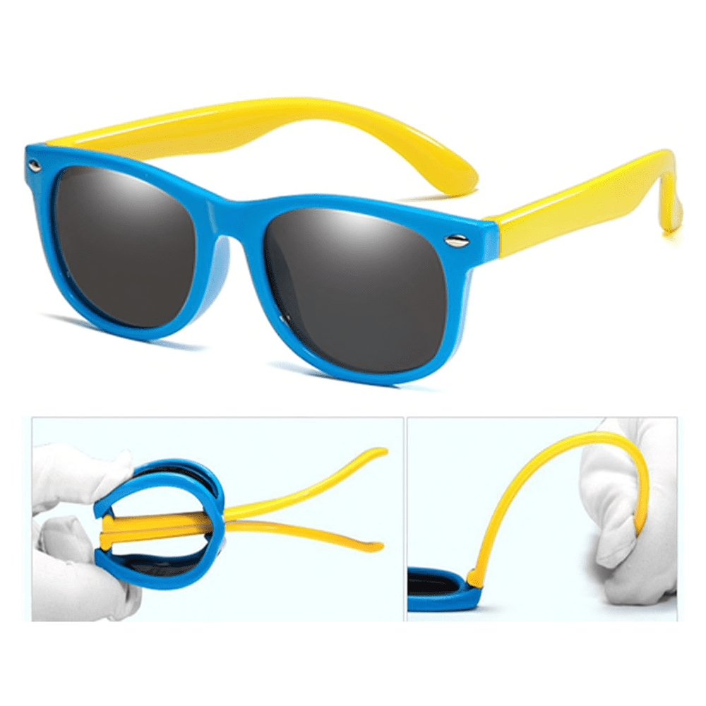 Kinderzonnebril UV400 flexibel & breukbestendig – 1+1 Gratis – 3–8 jaar