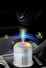 Mini Luchtbevochtiger met Aromatherapie - USB-aangedreven - Perfect voor Auto en Slaapkamer