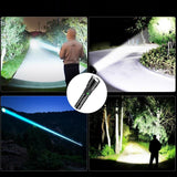 LumaBeam – 100.000 Lumen Oplaadbare LED Zaklamp met Powerbank