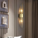 Kristallen LED Wandlamp - Luxe Gouden Afwerking