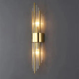 Kristallen LED Wandlamp - Luxe Gouden Afwerking