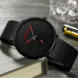 Luxe Quartz Horloge - Minimalistisch Design | Waterdicht