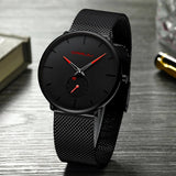 Luxe Quartz Horloge - Minimalistisch Design | Waterdicht