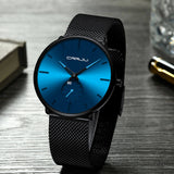 Luxe Quartz Horloge - Minimalistisch Design | Waterdicht
