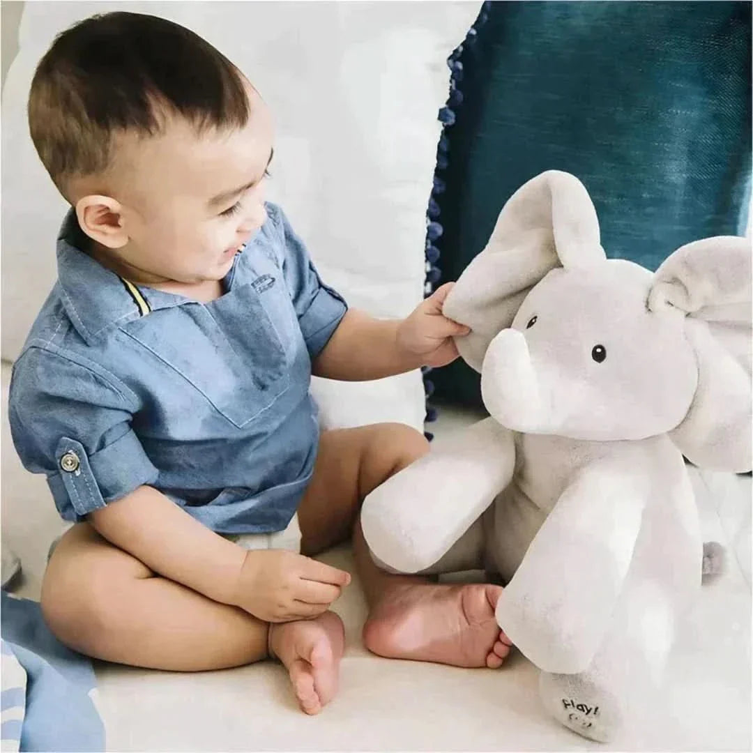 Interactieve Baby-Elefant met Speel- & Taalfunctie voor Peuters