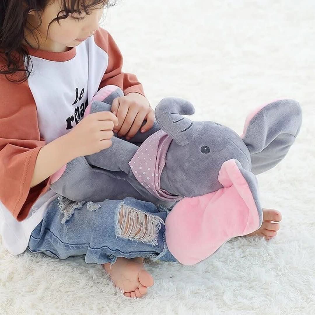 Interactieve Baby-Elefant met Speel- & Taalfunctie voor Peuters