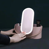 Make-up Koffer met LED Spiegel - Lumivault