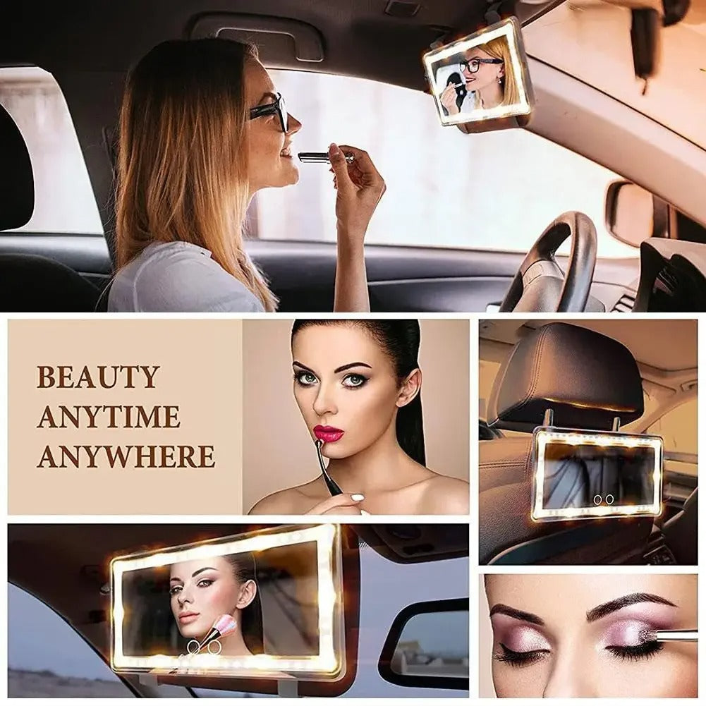 LED-Auto-Make-up Spiegel – GlimVue
