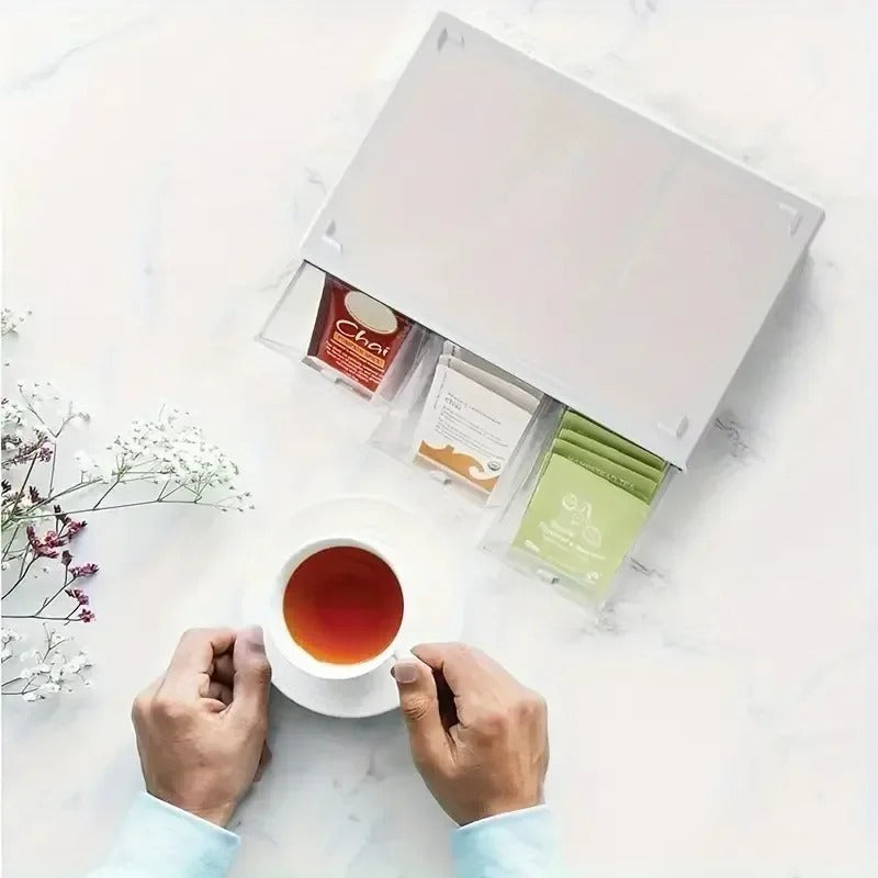 Thee- en Keuken Organizer met Lade - Livvy