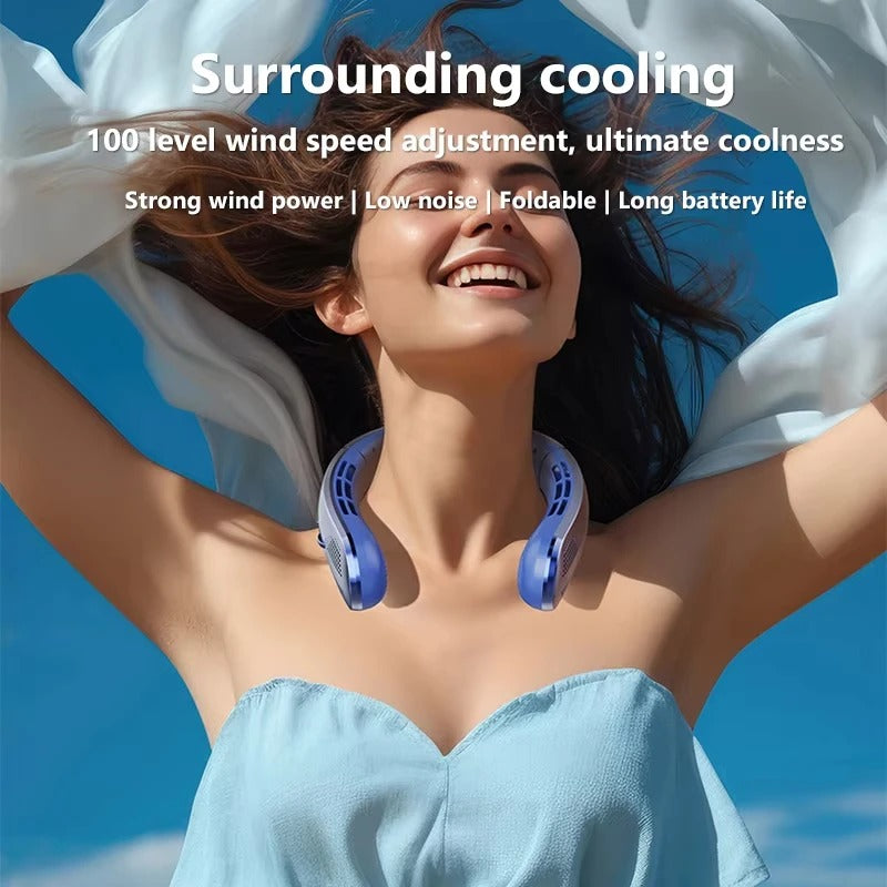 8000mAh USB Hangende Nekventilator