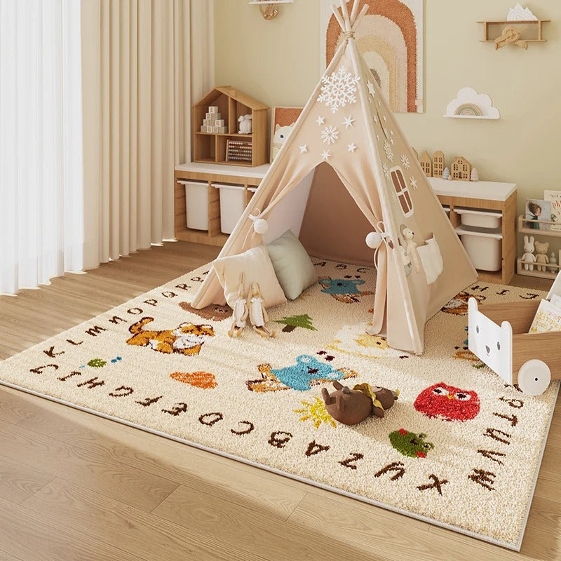 Opvouwbare Baby Speelmat met Memory Foam – Zachte, Waterdichte Speelmat voor Binnen en Buiten