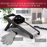 SlicerPro Veiligheidsset | Mandoline met Snijbestendige Handschoenen