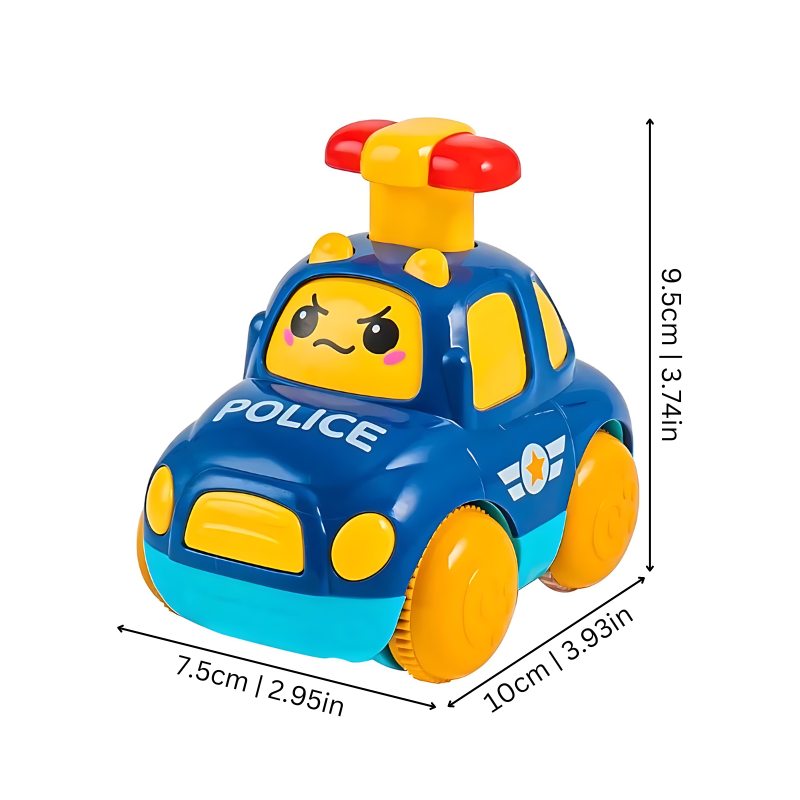 Kleinkind Hulpdienst Speelgoedauto's - TurboTrekker