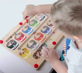 KleurenSort Funboard - Leerzaam en Interactief Kleuren- en Telspel