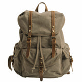 Orion - Vintage militaire rugzak met veelzijdige opbergruimte voor avonturiers
