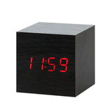 Minimalistische Digitale LED Wekker met Spraakbesturing