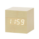 Minimalistische Digitale LED Wekker met Spraakbesturing