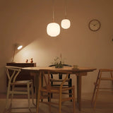 Noordse Opal Glas Hanglamp – Elegante Lantaarnontwerp voor Zachte Sfeer