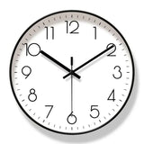 ScandiClock – Zwarte Wandklok in Scandinavische Stijl – Nauwkeurig & Stijlvol voor elk Huis